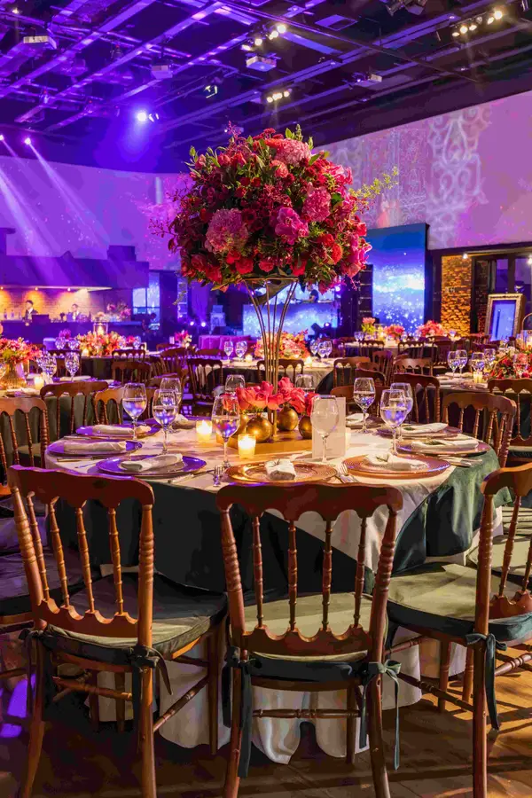 Premium corporate event environment